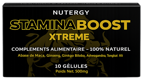 STAMINABOOST "XTREME" - Complément alimentaire pour hommes à base de plantes