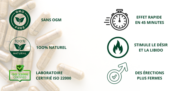 STAMINABOOST "XTREME" - Complément alimentaire pour hommes à base de plantes
