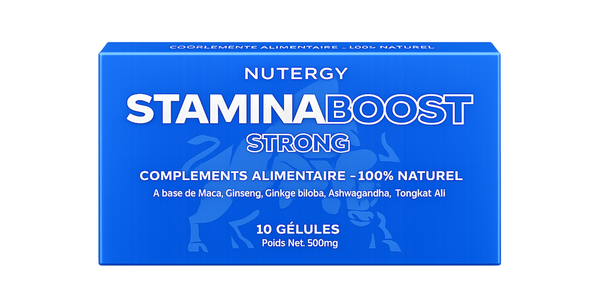 STAMINABOOST "STRONG" - Complément alimentaire pour hommes à base de plantes